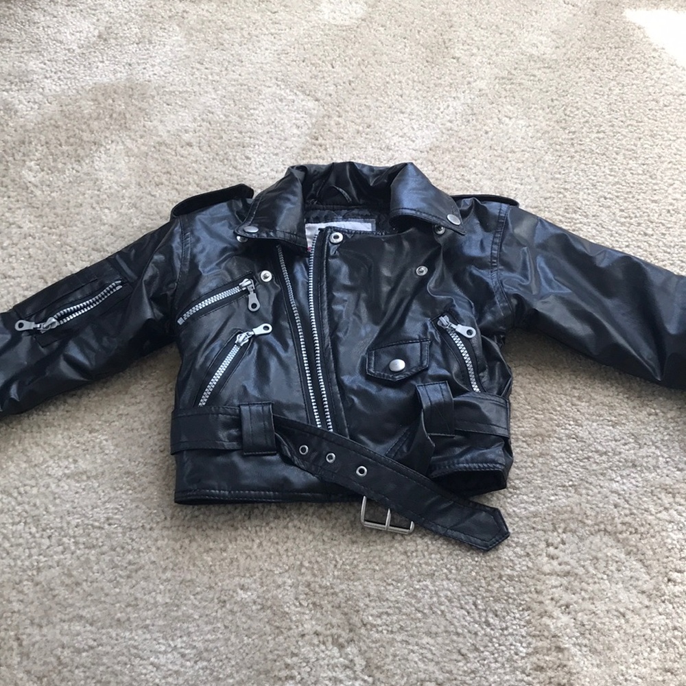 Toddler Leather jacket